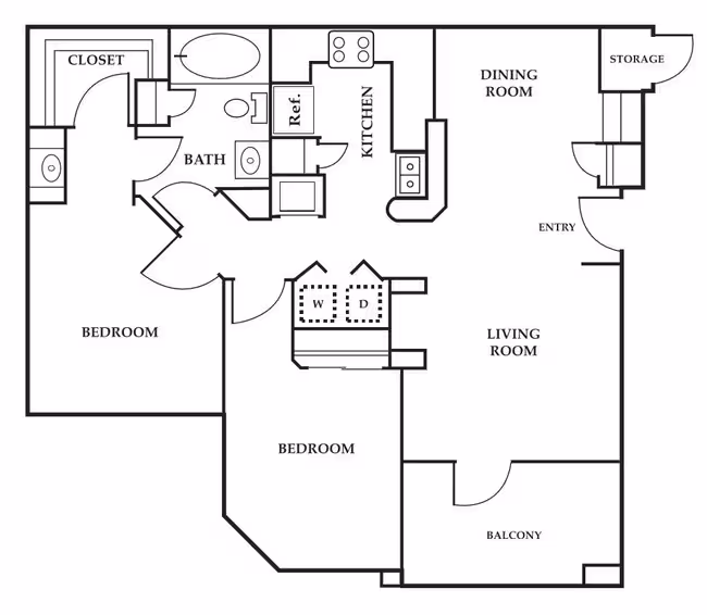 Unit 00-11204 floor plan